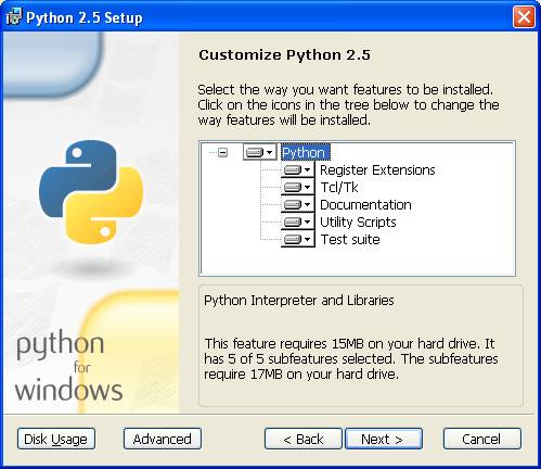 Python installation screen 014