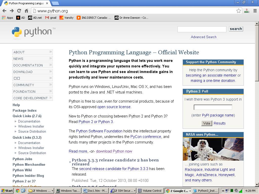 python download 3