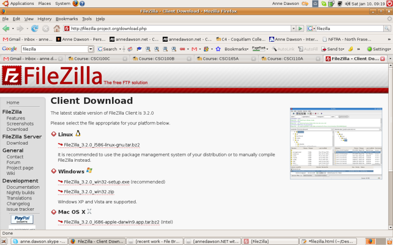 filezilla windows 7